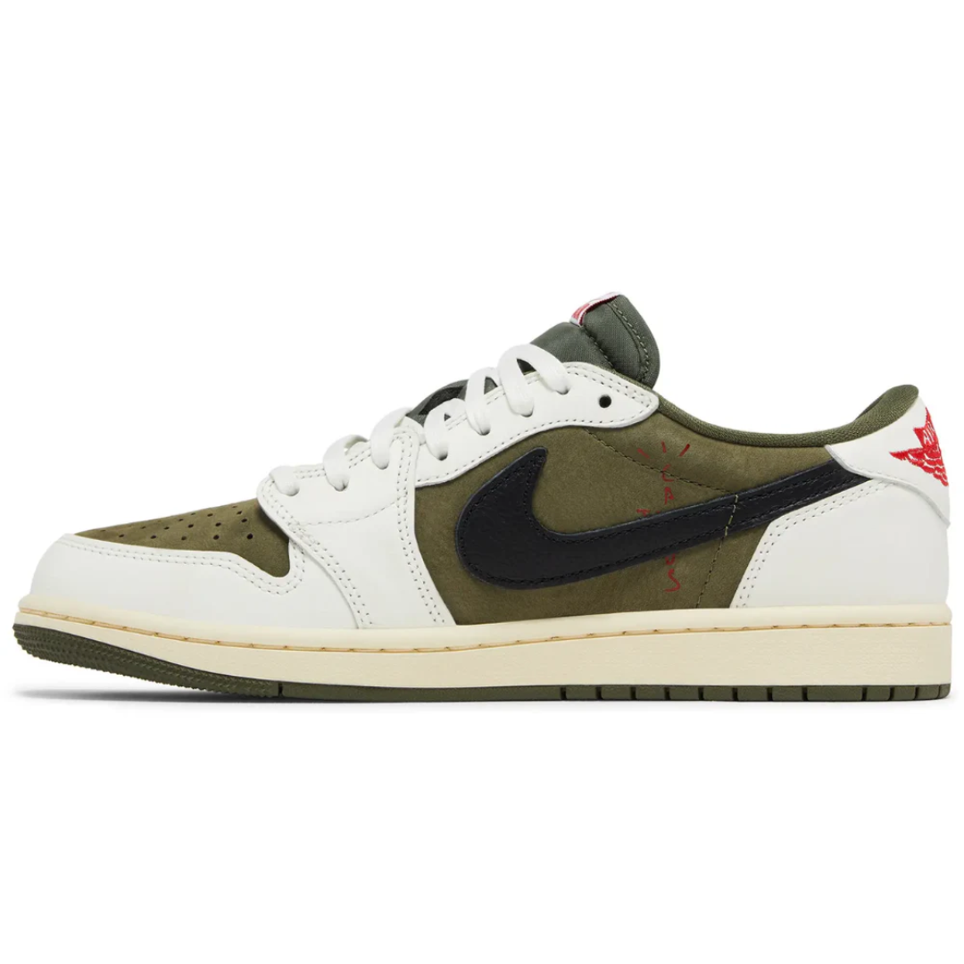 Travis Scott x Nike Air Jordan 1 Retro Low OG SP 'Reverse Olive / Medium Olive'