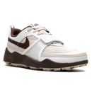 Travis Scott x Zoom Field Jaxx Light Chocolate sneakers upper detail