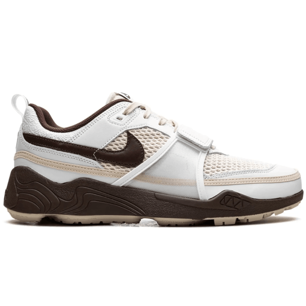 Travis Scott x Zoom Field Jaxx Light Chocolate sneakers side profile