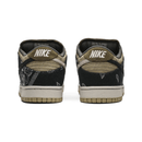 Travis Scott x SB Dunk Low PRM QS Cactus Jack Special Box heel view