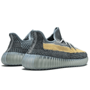 Yeezy Boost 350 V2 Ash Blue sneakers on feet Dubai