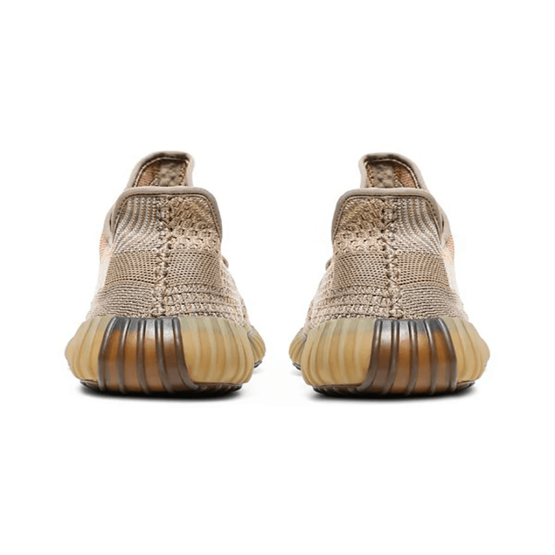 Yeezy Boost 350 V2 Sand Taupe sneakers heel view