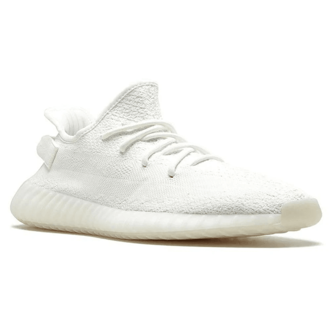 Yeezy Boost 350 V2 Triple White sneakers heel view