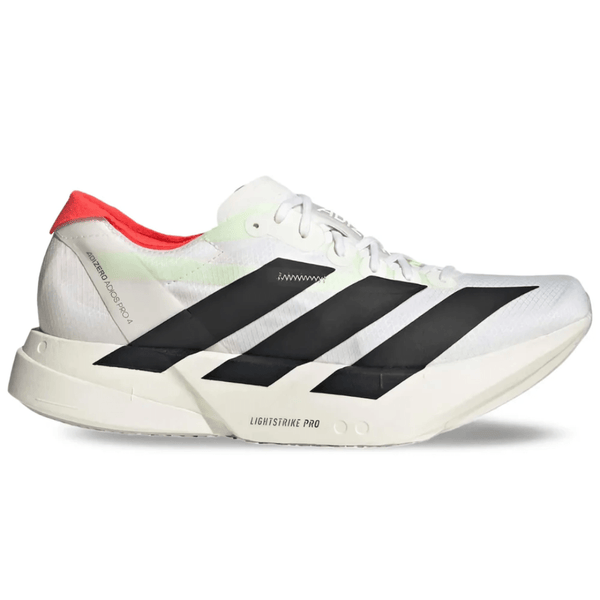 adidas Adizero Adios Pro 4 Shoes White running shoes side profile
