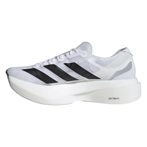 adidas Adizero Adios Pro Evo 1 White running shoes on feet Dubai