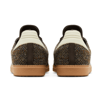 adidas Samba OG Tweed Pack Dark Brown sneakers heel view