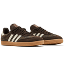 adidas Samba OG Tweed Pack Dark Brown sneakers upper detail